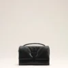 Black Cowhide Leather Voulez-Vous Bag Black Cowhide Leather Voulez-Vous Bag
