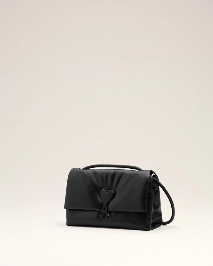 Black Cowhide Leather Voulez-Vous Bag Black Cowhide Leather Voulez-Vous Bag