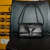 Black Cowhide Leather Voulez-Vous Bag Black Cowhide Leather Voulez-Vous Bag