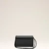 Black Cowhide Leather Voulez-Vous Wallet on Strap