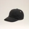 Black Denim Ami Paris Side Patch Cap Black Denim Ami Paris Side Patch Cap