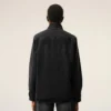 Black Denim Cotton Ami De Coeur Shirt