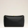 Black Leather Large Carrousel Bag