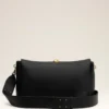 Black Leather Large Carrousel Bag