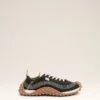 Black Mesh Mirage Sneakers