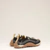 Black Mesh Mirage Sneakers
