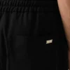 Black New Wool Elasticated Waist Trousers