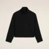 Black New Wool Harrington Jacket Black New Wool Harrington Jacket