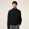Black New Wool Harrington Jacket Black New Wool Harrington Jacket