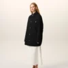 Black New Wool Worker Jacket