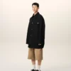 Black New Wool Worker Jacket