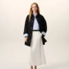 Black New Wool Worker Jacket