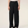 Black New Wool Worker Trousers Black New Wool Worker Trousers