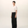 Black New Wool Worker Trousers Black New Wool Worker Trousers