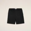 Black Nylon Elasticated Waist Ami De Coeur Stud Shorts Black Nylon Elasticated Waist Ami De Coeur Stud Shorts