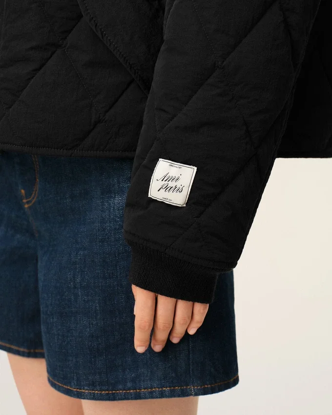 Black Nylon Padded Jacket Black Nylon Padded Jacket
