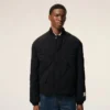 Black Nylon Padded Jacket Black Nylon Padded Jacket