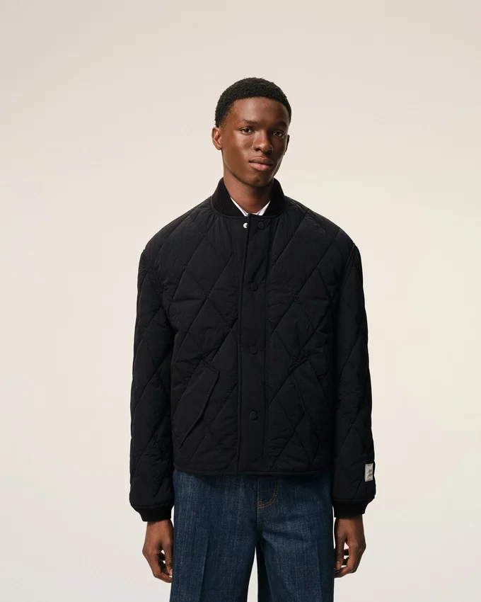 Black Nylon Padded Jacket Black Nylon Padded Jacket