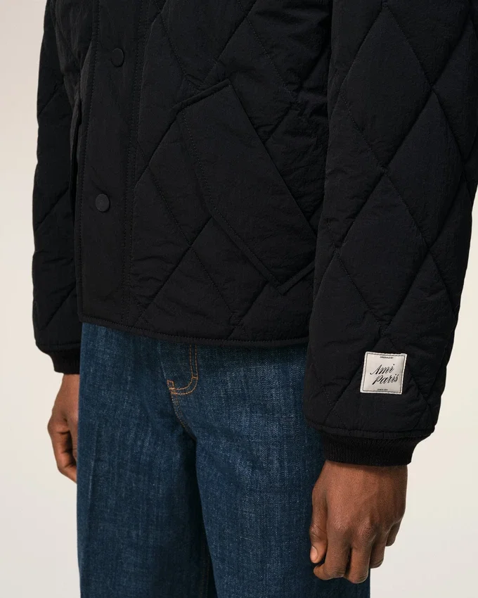 Black Nylon Padded Jacket Black Nylon Padded Jacket