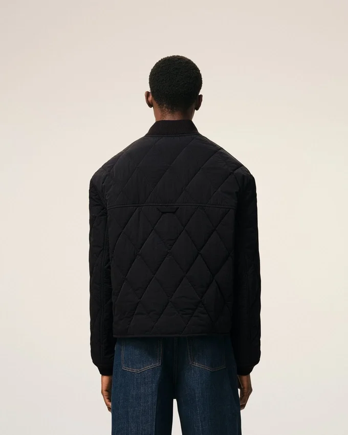 Black Nylon Padded Jacket Black Nylon Padded Jacket