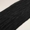 Black Polyester Crumpled Gavroche Black Polyester Crumpled Gavroche