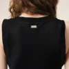 Black Satin Maxi Tank Dress Black Satin Maxi Tank Dress
