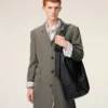 Black Taurillon Leather Etienne Crossbody Bag Black Taurillon Leather Etienne Crossbody Bag