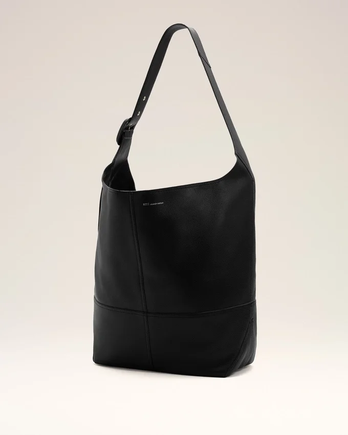 Black Taurillon Leather Etienne Crossbody Bag Black Taurillon Leather Etienne Crossbody Bag