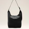 Black Taurillon Leather Etienne Crossbody Bag Black Taurillon Leather Etienne Crossbody Bag