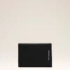 Black Taurillon Leather Etienne Envelope Passport Holder