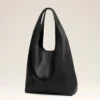 Black Taurillon Leather Etienne Hobo Bag Black Taurillon Leather Etienne Hobo Bag