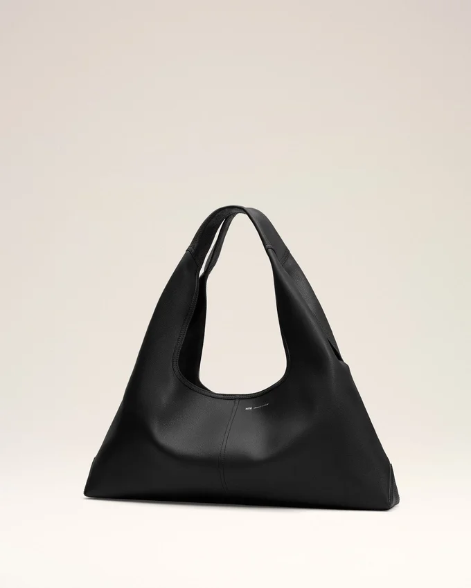 Black Taurillon Leather Etienne Shoulder Bag Black Taurillon Leather Etienne Shoulder Bag
