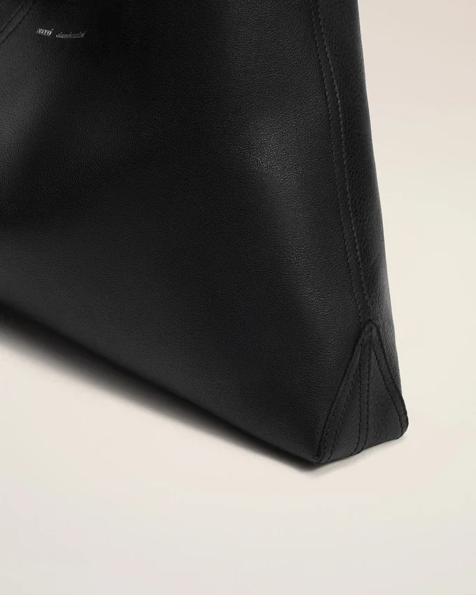 Black Taurillon Leather Etienne Shoulder Bag Black Taurillon Leather Etienne Shoulder Bag