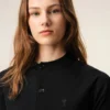 Black Wool Short Sleeves Ami De Coeur Cardigan Black Wool Short Sleeves Ami De Coeur Cardigan
