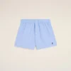 Blaue Baumwoll-Boxershorts Mit Schwarzem Ami De Coeur Motiv Blaue Baumwoll-Boxershorts Mit Schwarzem Ami De Coeur Motiv
