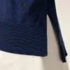 Bleu Thin Wool Crewneck Ami De Coeur Sweater Bleu Thin Wool Crewneck Ami De Coeur Sweater