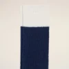 Blue and White Cotton Socks Blue and White Cotton Socks