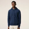 Blue Cotton Ami De Coeur Hoodie Blue Cotton Ami De Coeur Hoodie