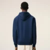 Blue Cotton Ami De Coeur Hoodie Blue Cotton Ami De Coeur Hoodie