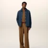 Blue Cotton Ami De Coeur Overshirt Blue Cotton Ami De Coeur Overshirt