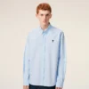 Blue Cotton Ami De Coeur Oxford Shirt