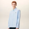 Blue Cotton Ami De Coeur Oxford Shirt