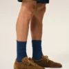 Blue Cotton Ami De Coeur Socks