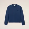 Blue Cotton Ami De Coeur Sweatshirt