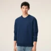 Blue Cotton Ami De Coeur Sweatshirt