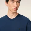 Blue Cotton Ami De Coeur Sweatshirt
