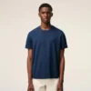 Blue Cotton Ami De Coeur T-Shirt Blue Cotton Ami De Coeur T-Shirt