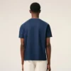 Blue Cotton Ami De Coeur T-Shirt Blue Cotton Ami De Coeur T-Shirt