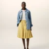 Blue Cotton Ami De Coeur Worker Overshirt