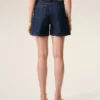 Blue Cotton Ami Paris Heritage Label Shorts Blue Cotton Ami Paris Heritage Label Shorts
